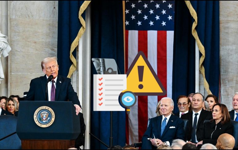 Esta es la lista de políticos que podrían ser buscados por Donald Trump. EFE/EPA/KENNY HOLSTON / POOL