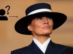 El sombrero de Melania Trump fue el protagonista de las redes sociales al intervenir en su beso con Donald Trump.ESPECIAL/EFE/G.NASH/CANVA