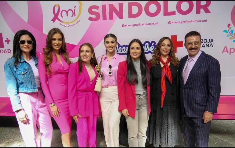 María Padilla Romo, gestora de Jornadas de la Salud en Guadalajara, en coordinación con el senador de Morena, Carlos Lomelí Bolaños, reconoció y agradeció la voluntad de la Cruz Roja Mexicana y Kleen Bebé por la iniciativa. ESPECIAL