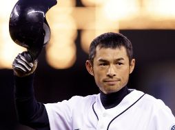 . Ichiro Suzuki pegó tres mil 089 en Grandes Ligas. AP/E. Thompson