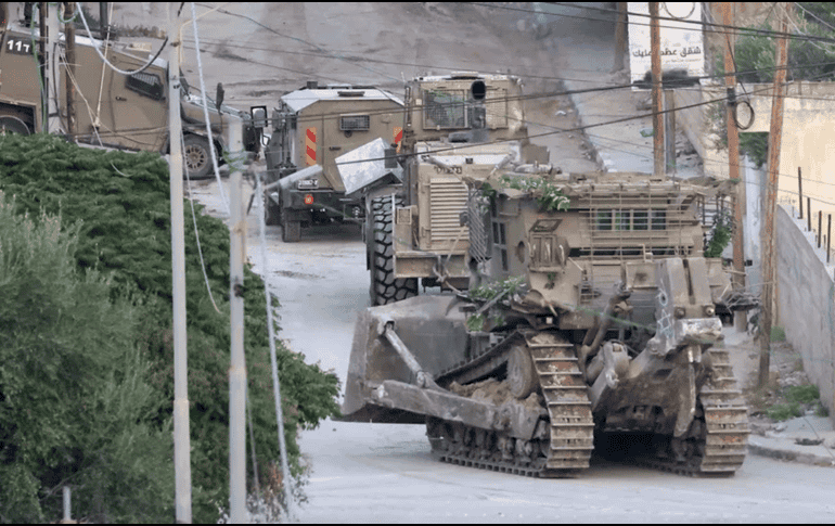 Un 75% de los 13 mil 400 habitantes de Yenín están desplazados. EFE / ARCHIVO