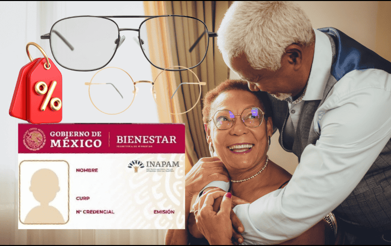 Conoce los descuentos que estas ópticas en Guadalajara y su ZMG tienen para ti presentando tu Inapam. CANVA/ ESPECIAL