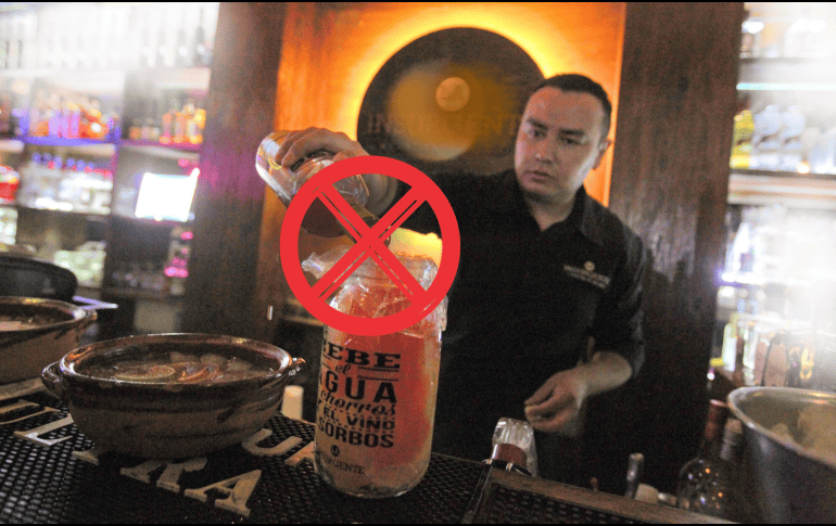 Tiendas y otros establecimientos aplican ley seca total por eventos políticos durante el último fin de semana del mes de enero. INF/J. A. Camacho Macias