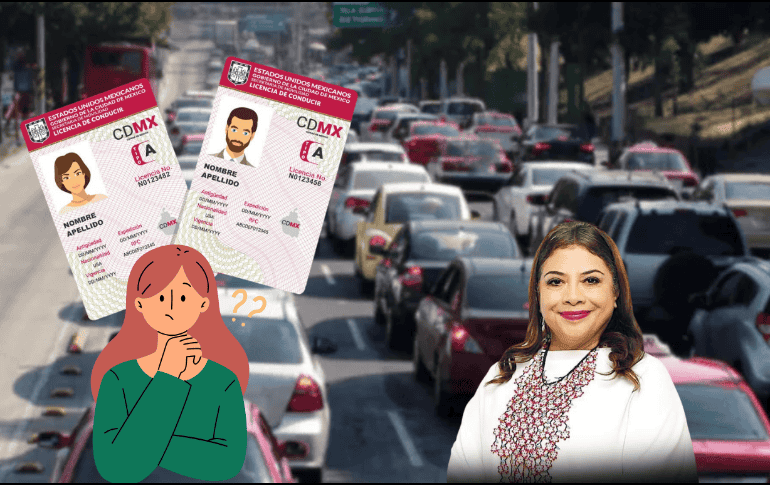 Recordemos que la jefa de gobierno de la Ciudad de México, Clara Brugada, compartió la implementación de una nueva licencia de conducir permanente. EL INFORMADOR/ ARCHIVO/ ESPECIAL/ CANVA