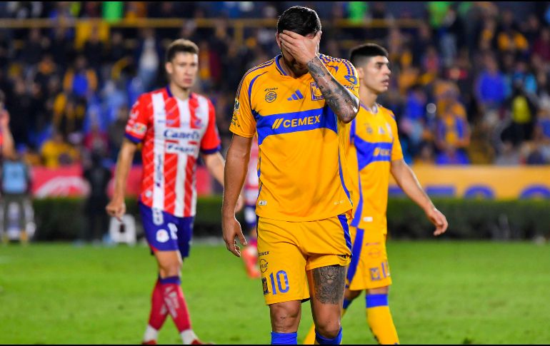 El atacante francés y leyenda en el futbol regiomontano, André-Pierre Gignac, no podrá estar presente en el duelo entre Guadalajara. IMAGO7