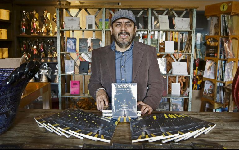 Covarrubias mencionó que esta novela es la primera parte de una trilogía que se denominará: “El tríptico del desaliento”. CORTESÍA