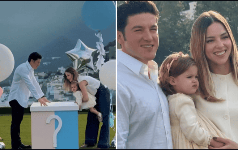 A través de redes sociales, La influencer Mariana Rodríguez y el gobernador Samuel García compartieron el especial momento de la revelación del sexo de su próximo bebé. INSTAGRAM/@marianardzcantu