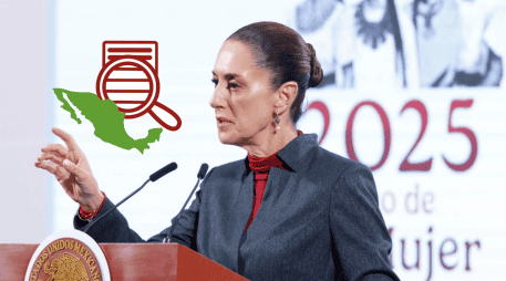 Sheinbaum y el gobierno del estado investigan las fosas clandestinas en Casas Grandes, Chihuahua. EFE/M. Guzmán