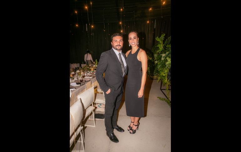 Poncho Hernández Urtiz y Thalía Alaguich. GENTE BIEN JALISCO / J. Soltero