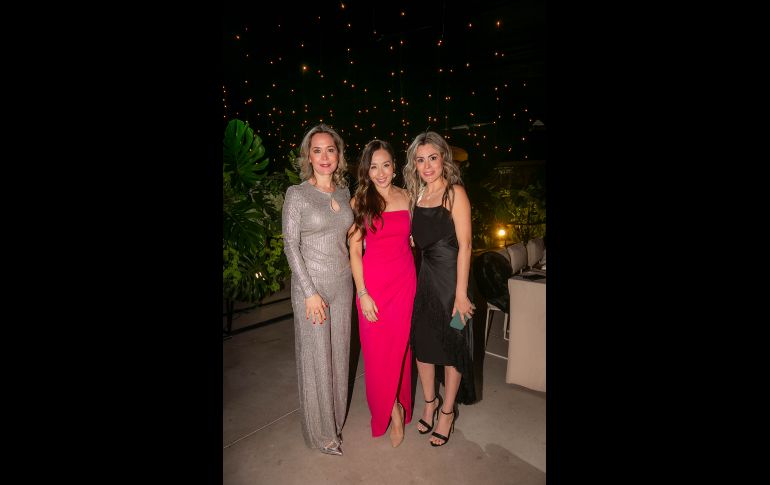 Jessica Pedroza, Hatsue Inukai y Verónica Dávila. GENTE BIEN JALISCO / J. Soltero