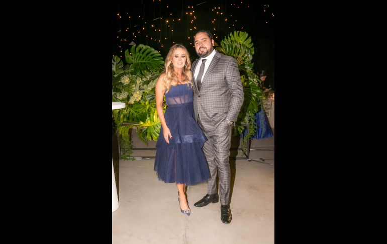 Mónica Rojo y Alberto Martínez. GENTE BIEN JALISCO / J. Soltero