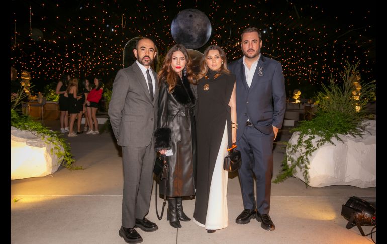 Daniel García, Sofía Félix, Daniela Barragán y Víctor Martínez. GENTE BIEN JALISCO / J. Soltero
