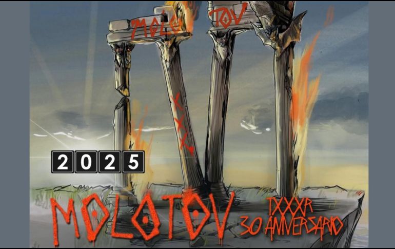 Molotov lanzará una nueva canción el próximo 15 de marzo. ESPECIAL / Instagram: @molotovbanda
 / Canva