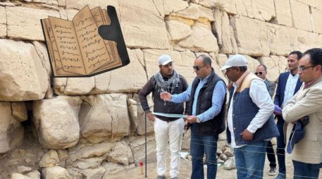 La restauración también se enfocará en descubrir los métodos utilizados por los antiguos egipcios en la construcción del templo. EFE/ Ministerio De Turismo Y Antigüedades De Egipto / Canva
