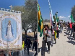 La Ruta del Peregrino es una tradición que se realiza año con año para conmemorar el día 02 de febrero, el Día de la Candelaria. ESPECIAL / SECRETARÍA DE SEGURIDAD DEL ESTADO