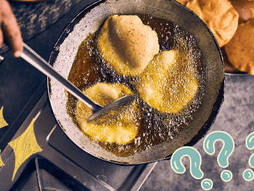 No todos los aceites son aptos para freír, ya que su composición química varía. UNSPLASH / A. Chaudhary