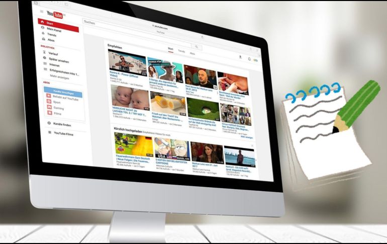 Los videos de Youtube son una gran fuente de información. ESPECIAL / Pixabay y Canva