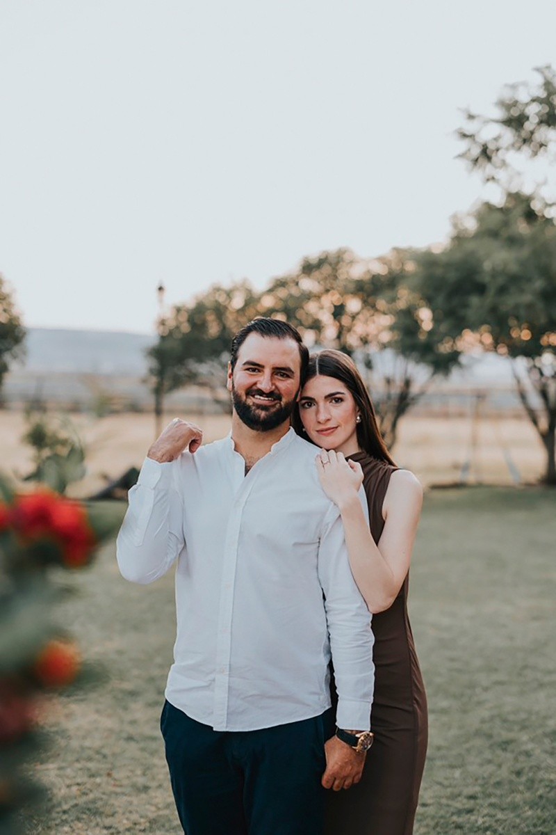  Alan Brizuela y Karla Lomelí. CORTESÍA