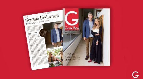Gonzalo Undurraga de Explora Lodges y Magda Fernández en portada. GENTE BIEN JALISCO / A. Rodríguez