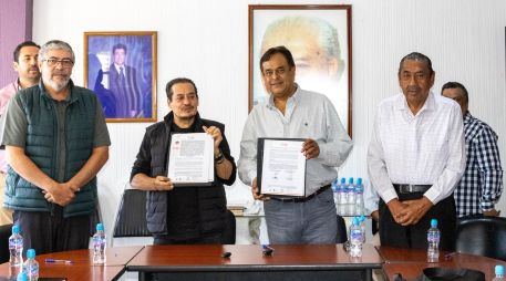 El Director General del IDEFT, Salvador Cosío Gaona, refirió que se trata de un acuerdo de gran relevancia para la sociedad jalisciense. CORTESÍA.