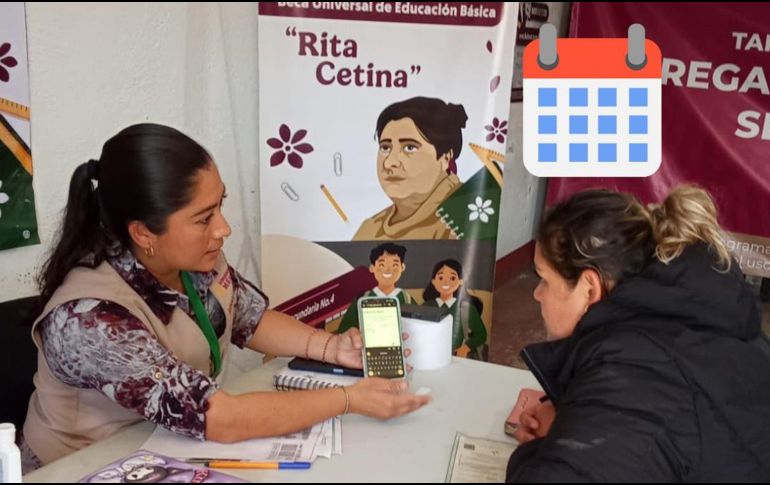 En cada plantel se avisará cuándo se realizará la entrega de las tarjetas bancarias para que puedas ir ese día. ESPECIAL / GOBIERNO DE MÉXICO