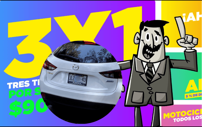 Conoce los pasos para realizar el cambio de placas. EL INFORMADOR/ARCHICO ESPECIAL