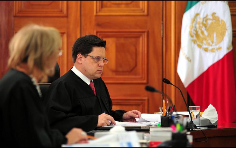 SCJN aplaza proyecto del ministro Alfredo Gutiérrez Ortiz Mena. NOTIMEX/ARCHIVO