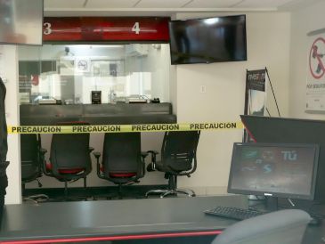 Atraco de banco en Chile que provoco lesiones a un policía. EL UNIVERSAL/ARCHIVOS.