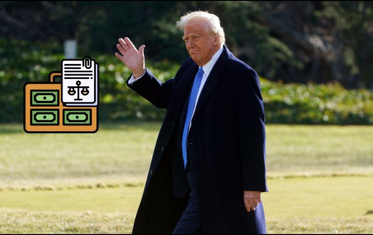 Donald Trump actualizó su demanda en contra de CBS. EFE / ARCHIVO