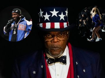 Samuel L. Jackson, SZA y Serena Williams participaron del show de Kendrick Lamar para el medio tiempo del Super Bowl. AP / Ashley Landis