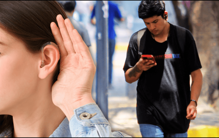 El volumen alto en antros, cine, televisión y uso excesivo de audífonos, en personas de entre los 15 y 24 años de edad, genera riesgo de sordera 30 años antes de lo habitual. EL INFORMADOR / ARCHIVO