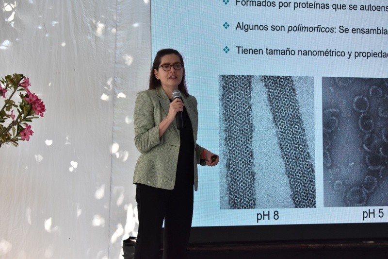 La Dra. Palomares Aguilera se especializa en la producción de vacunas y proteínas terapéuticas utilizando sistemas de expresión en insectos. ESPECIAL / FACEBOOK / CIATEJ