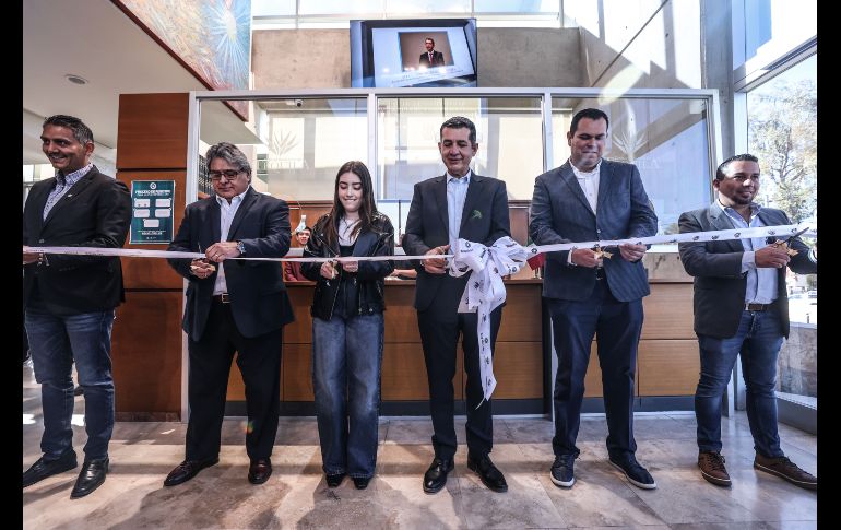 Este miércoles el Consejo Regulador del Tequila (CRT) y el Centro Universitario de Ciencias Económico-Administrativas, inauguraron el nuevo Módulo de Asesoría Contable en las instalaciones del Consejo. EL INFORMADOR / A. Navarro