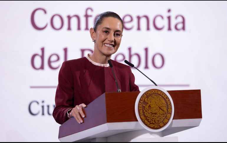 De acuerdo con la Presidenta, los tramos AIFA-Pachuca y México-Querétaro se inaugurarán en 2027. ESPECIAL