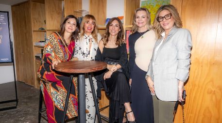 Vene Sañudo, Paola Portela, Elena Alti, Susana Ordovas y Claudia Grajales. GENTE BIEN JALISC/ A. Rodríguez