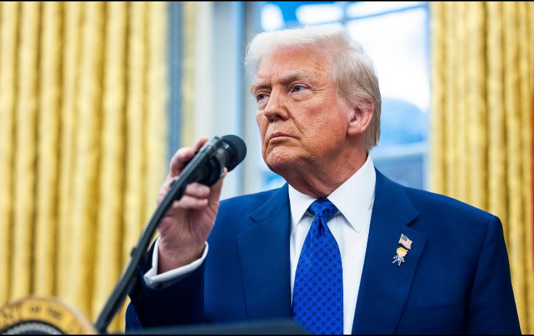 Legisladores solicitan a Trump revocar los aranceles. EFE/J. Lo Scalzo