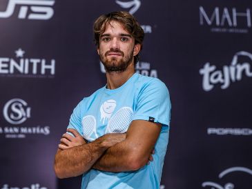 Para el checo Tomas Machac el UTS representa un cambio positivo. A. NAVARRO.