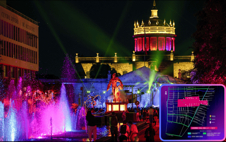 Este año el festival de luces consta de una duración de 5 días, del 12 al 16 de febrero. EL INFORMADOR/H.NAVARRO