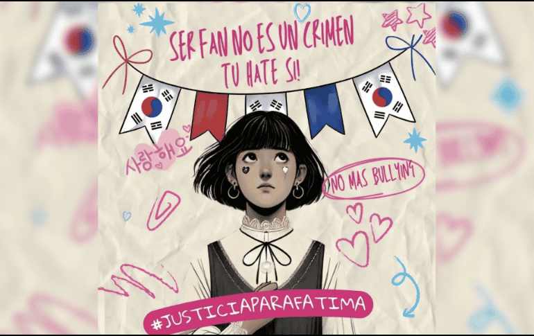 el Centro Cultural Coreano en México también se manifestó contra estos actos de violencia. ESPECIAL/X/ @Cynthia27S.