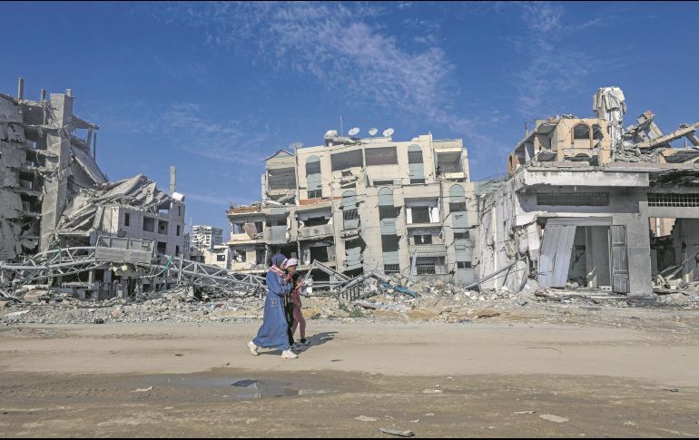 Franja de Gaza. Hay nerviosismo en la zona ante un eventual reinicio de las hostilidades. EFE/M. Saber