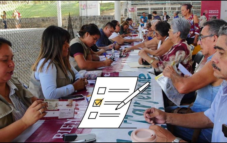 Los registros se realizarán del 17 al 28 de febrero en los módulos, con un horario de 10 am a las 4 pm. ESPECIAL / PROGRAMAS PARA EL BIENESTAR