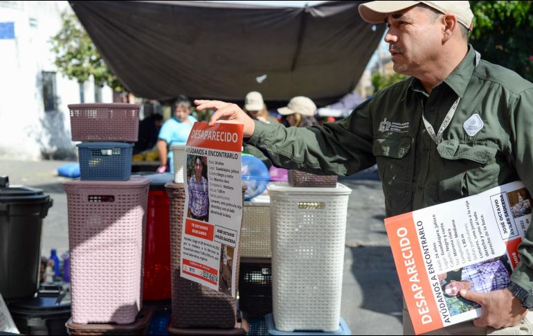 En Jalisco, hay 15 mil 368 personas desaparecidas, poco más de 9 mil desaparecieron durante la administración estatal anterior. ESPECIAL