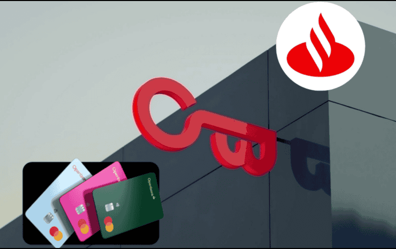 México cuenta con una lista de espera de 30 mil clientes interesados en abrir una cuenta. Openbank / Canva / Santander