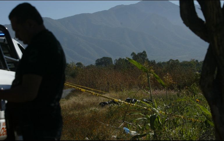 Las autoridades ya trabajaban en la recolección de indicios. EL INFORMADOR/Archivo