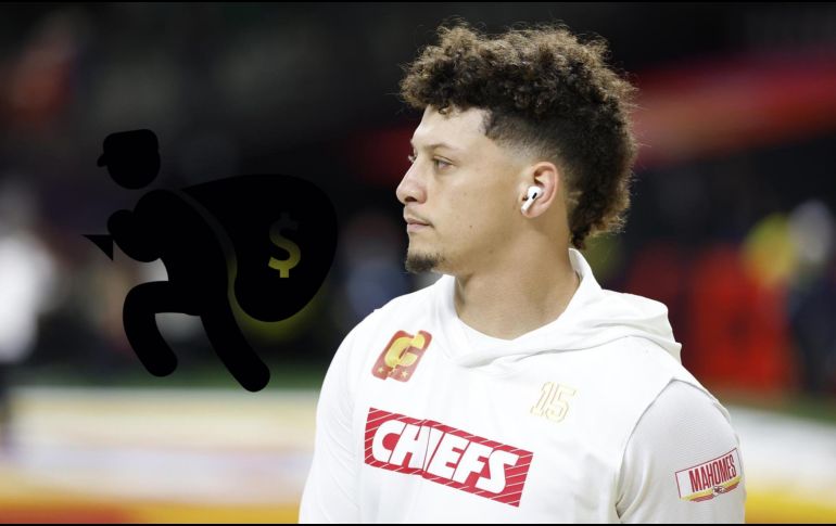 Patrick Mahomes fue una de las presuntas víctimas de robo de esta banda de ladrones. EFE / ARCHIVO