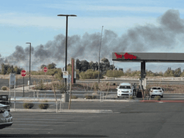 La mañana de este miércoles 19 de febrero, se registró un nuevo percance aéreo en Estados Unidos, esta vez en el Aeropuerto Regional de Marana. ESPECIAL/ X