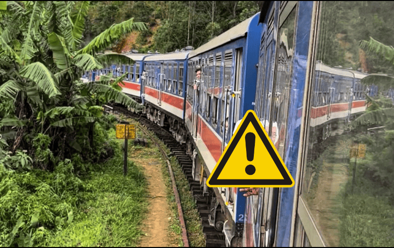 Los turistas suelen tomarse selfis peligrosas. ESPECIAL / X @jannahjailani