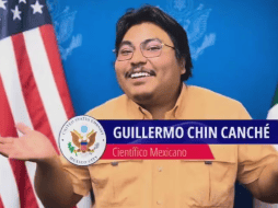 El joven mexicano Guillermo Chin Canche, conocido como 