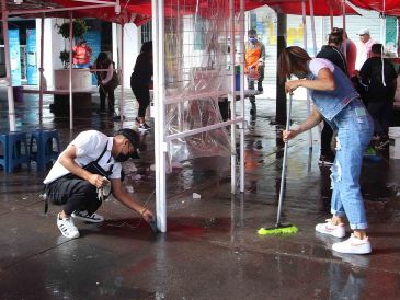 Influencer demuestra las diferencias entre estropajos para una mejor limpieza. SUN / ARCHIVO