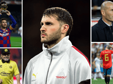 Santi puso a Messi y Maradona encabezando la lista. IMAGO7/INSTAGRAM/ARCHIVO/@sant.gimeneSA